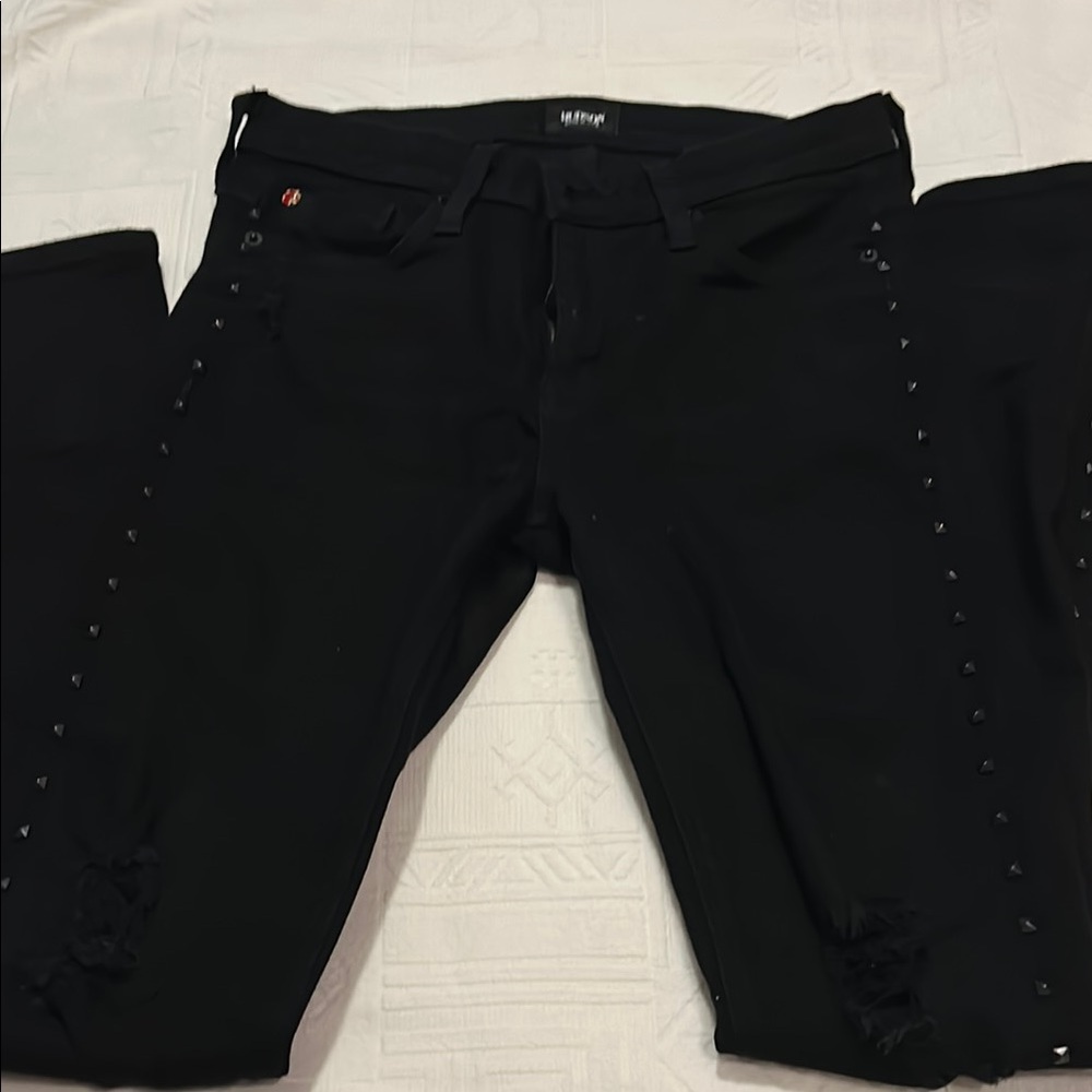 Hudson Jeans Black Skinny Jeans